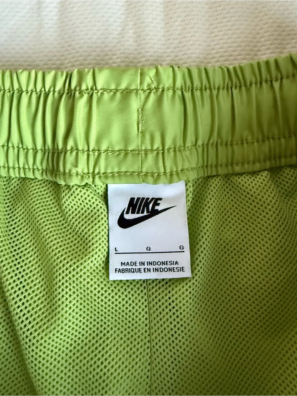 Nike Men’s Bright Lime Green Shorts